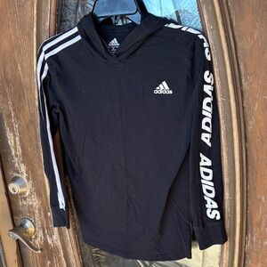 Adidas three stripe long sleeve tee! 10/12